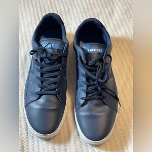 Lacoste Blue Sneakers Sleek Minimalist Design
